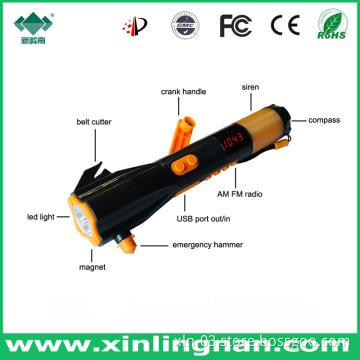 manufaturer of flashlight with radio and emergency siren---Eagle
